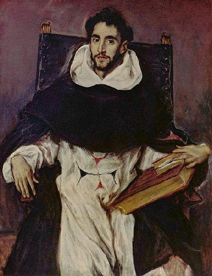 El Greco Portrat des Fray Hortensio Felix Paravicino oil painting picture